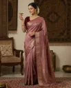 Ethnic soft silk saree